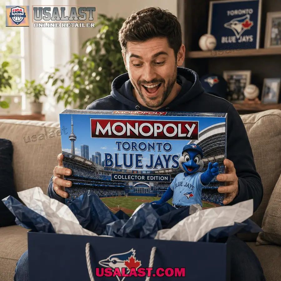 Toronto Blue Jays Collector Edition Monopoly Board Game 2026
