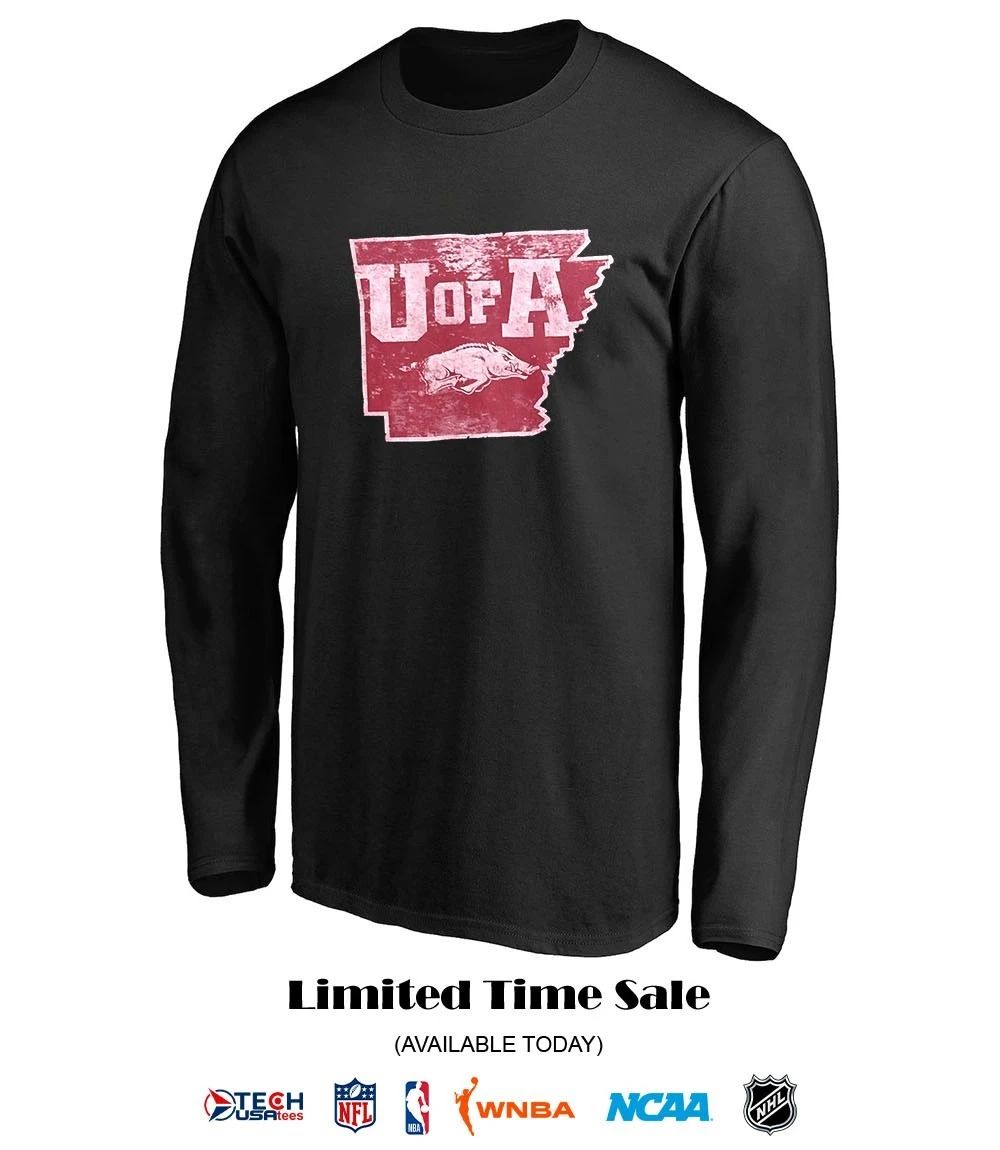 Arkansas Razorbacks U of A State shirt