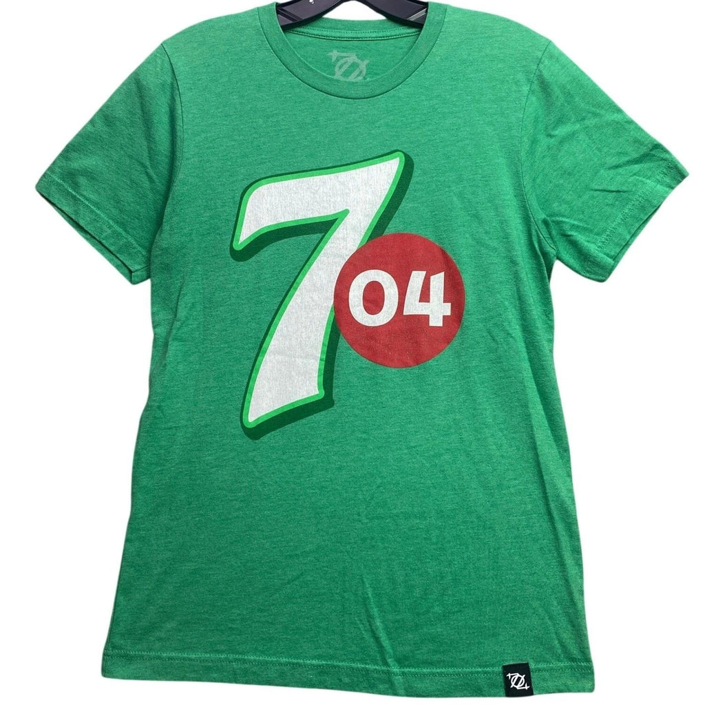 704 Shop Shirt Mens Small CLT Charlotte North Carolina AOP Streetwear Everyday
