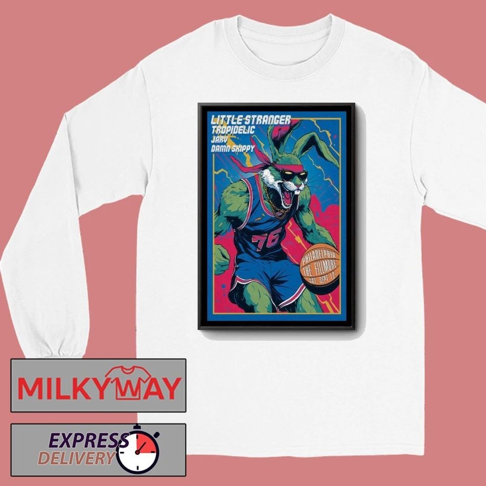 Little Stranger with Tropidelic, Jarv, and Damn Skippy in Philadelphia, Sep 12, 2026 Poster shirt