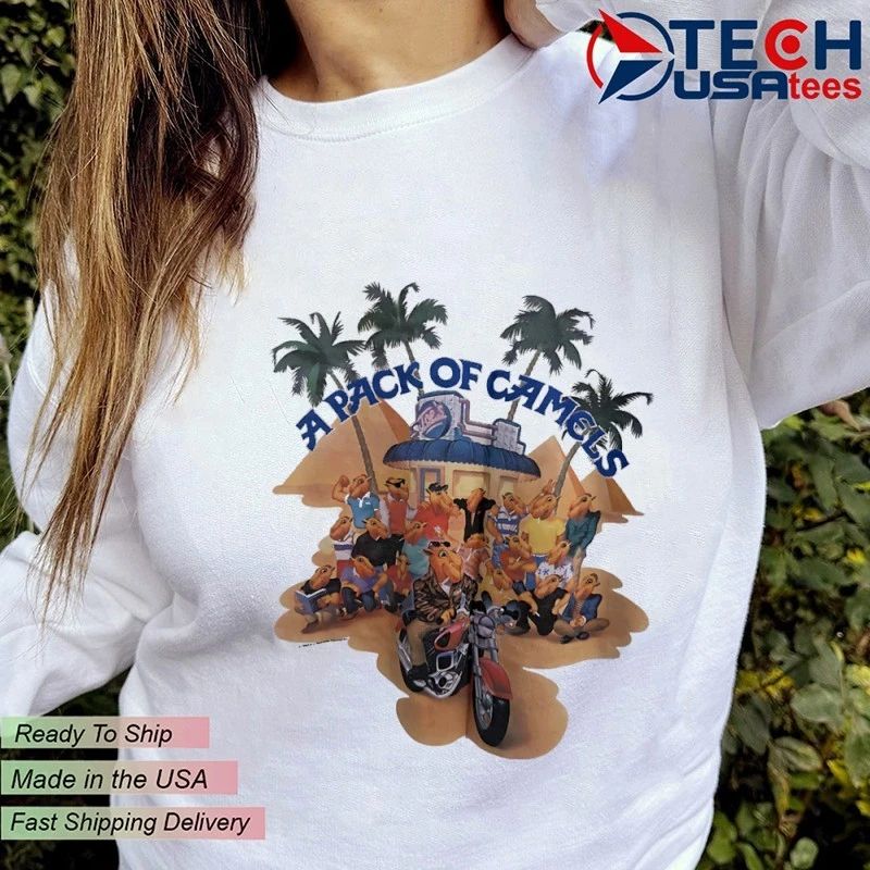 A pack of camels shirt by vintagetees