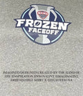 The NCHC Frozen Faceoff logo shirt