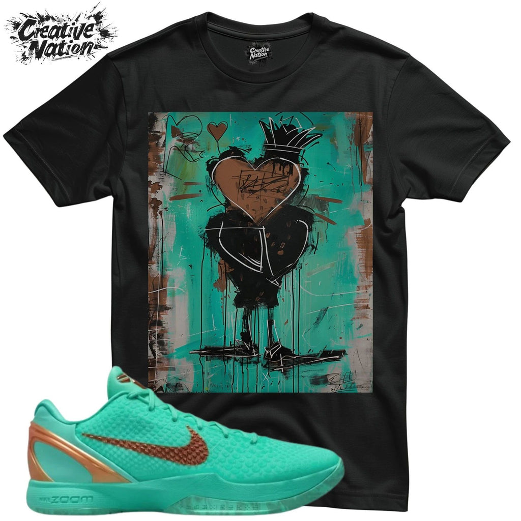 Shirt To Match Kobe 6 Protro Statue of Liberty Unisex Tee Heart Shirt