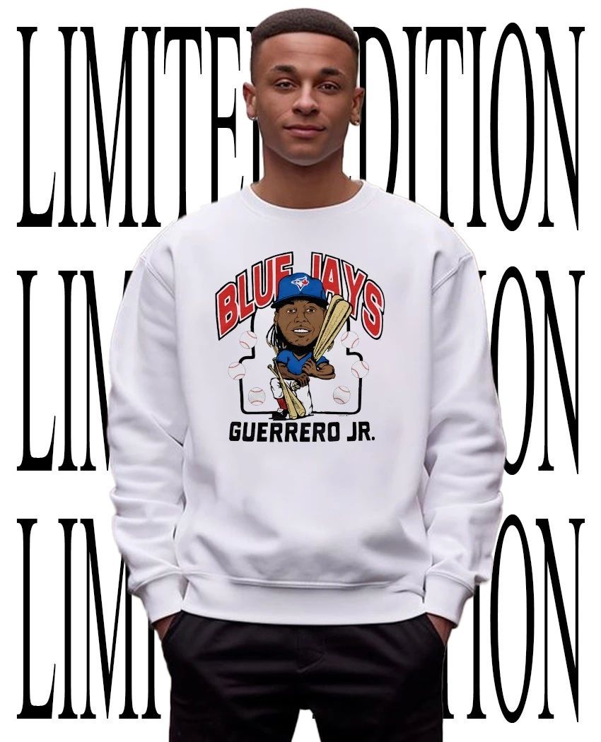 Vladimir Guerrero Jr Toronto Jays Homage Cartoon MLB Baseball shirt