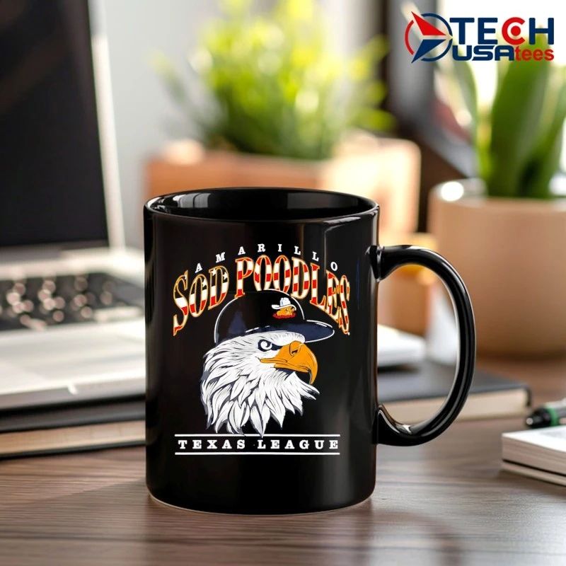 Amarillo Sod Poodles Texas League 4th of July Eagle shirt