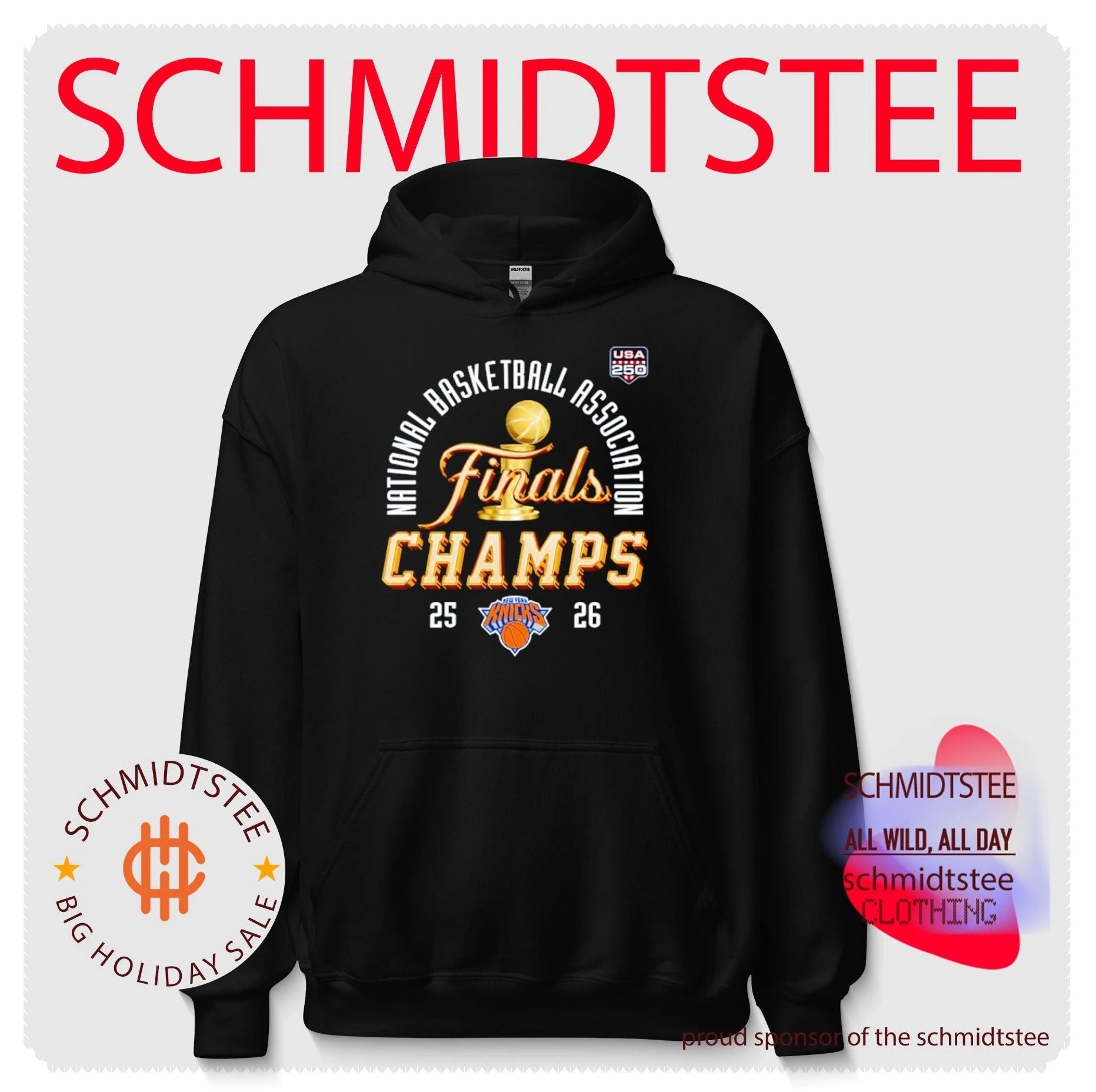 New York Knicks 2026 World Champions USA 250 shirt