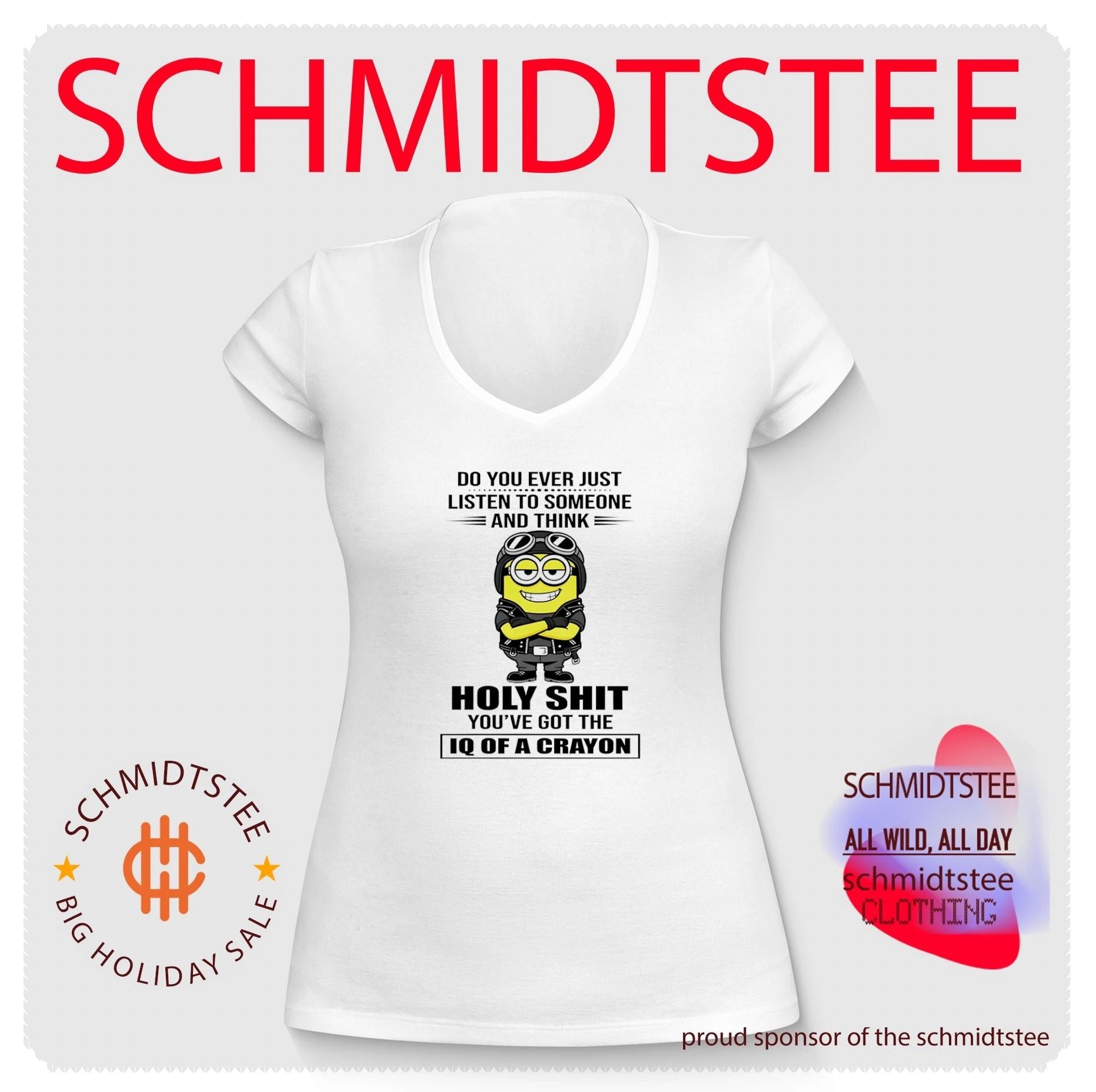 Do you ever just listen to someone and think holy shit you’ve got the IQ of a crayon Minion shirt