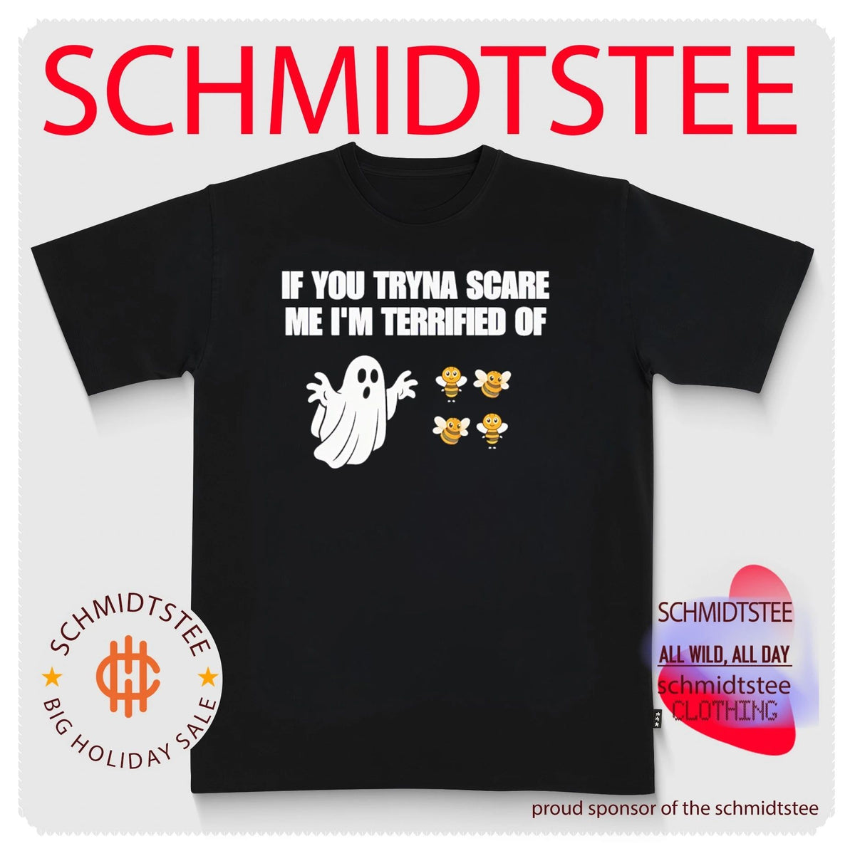 If You Tryna Scare Me I’m Terrified Of Boobies shirt