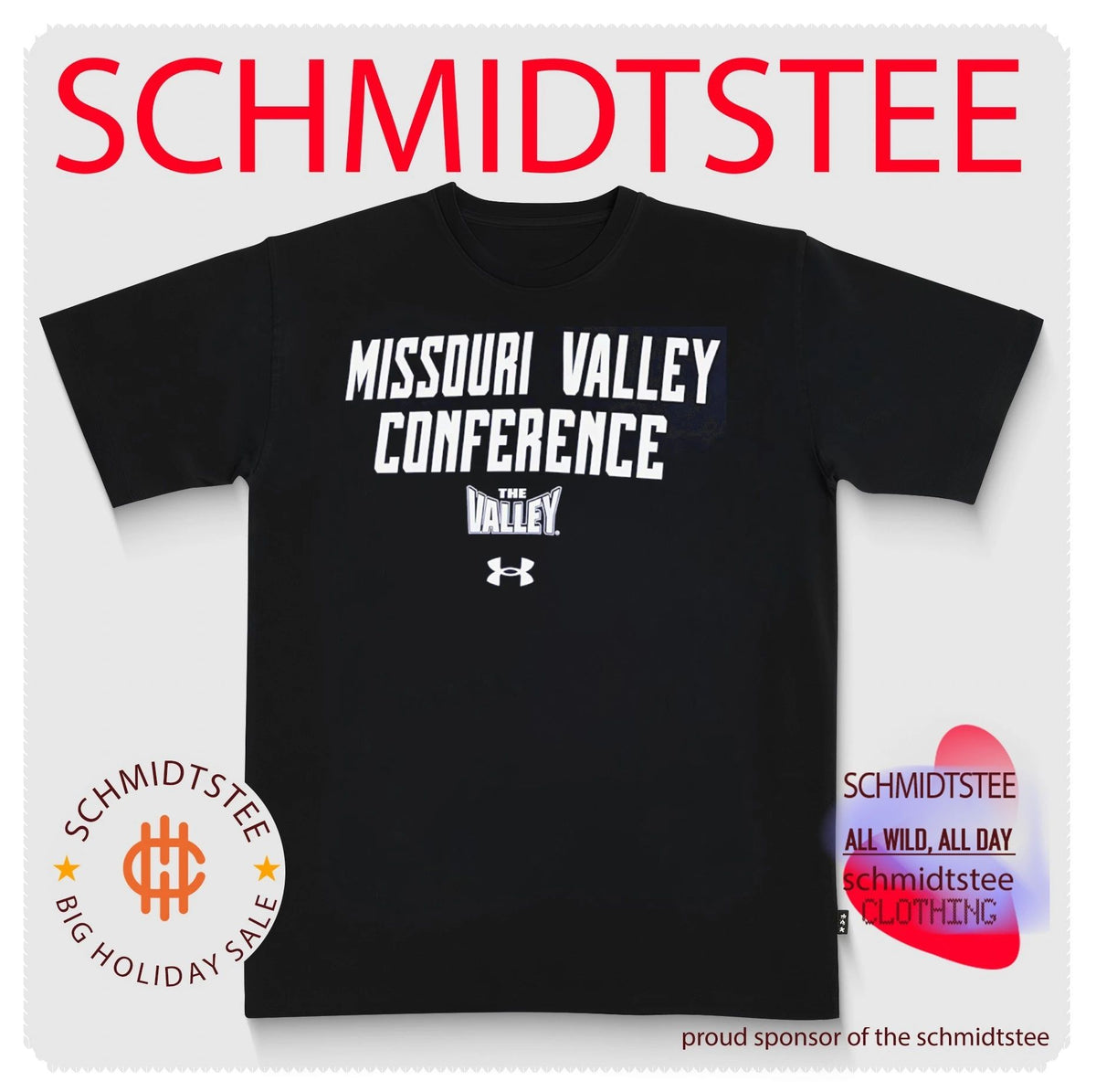 Missouri Valley Conference the Valley shirt