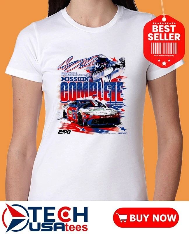 23XI Racing Mission Complete Corey Heim’s First Win NASCAR Cup Series Naval Base Coronado shirt