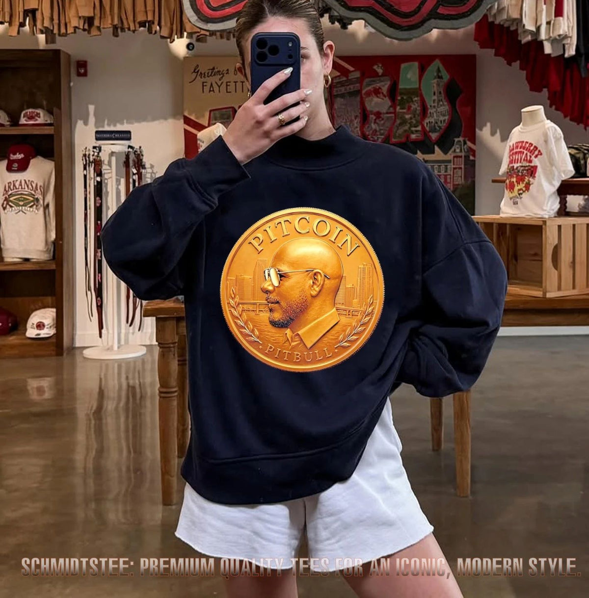 Pitbull pitcoin shirt