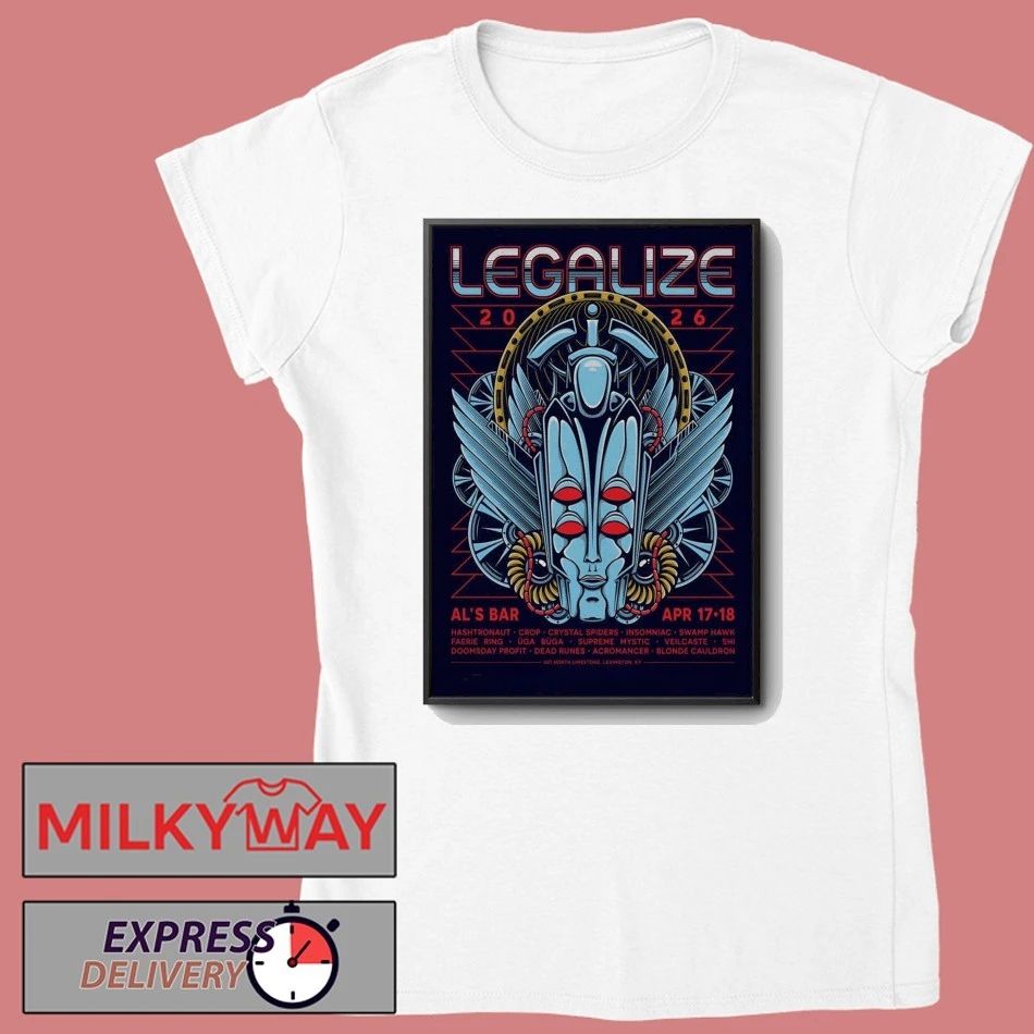 Legalize In Lexington KY On Apr 17-18 2026 Poster shirt