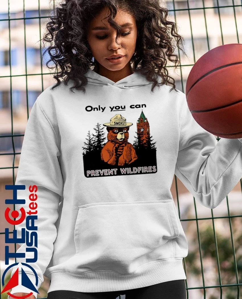 Smokey x Montana Prevent Wildfires only you can shirt