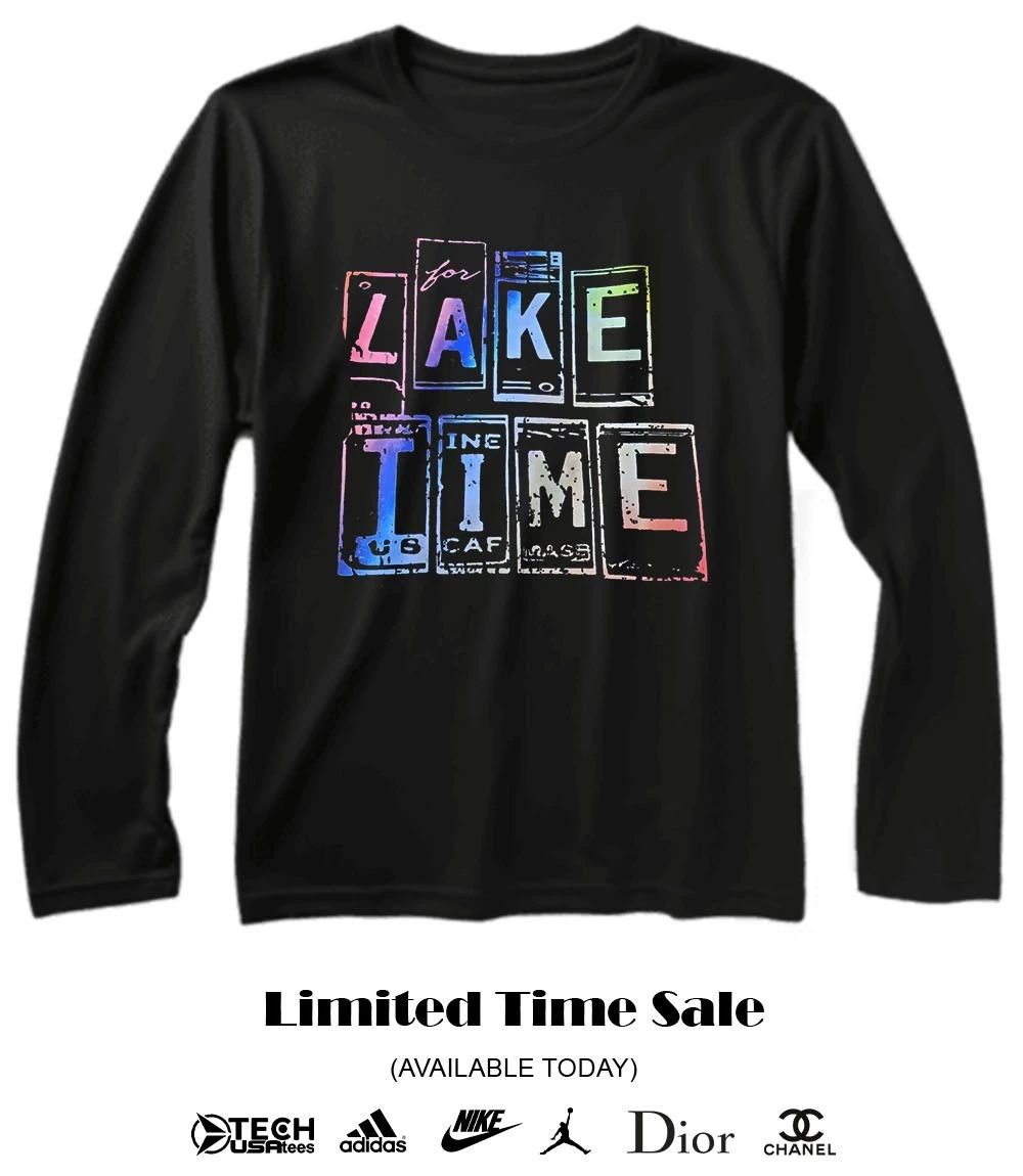 For Lake Time neon shirt