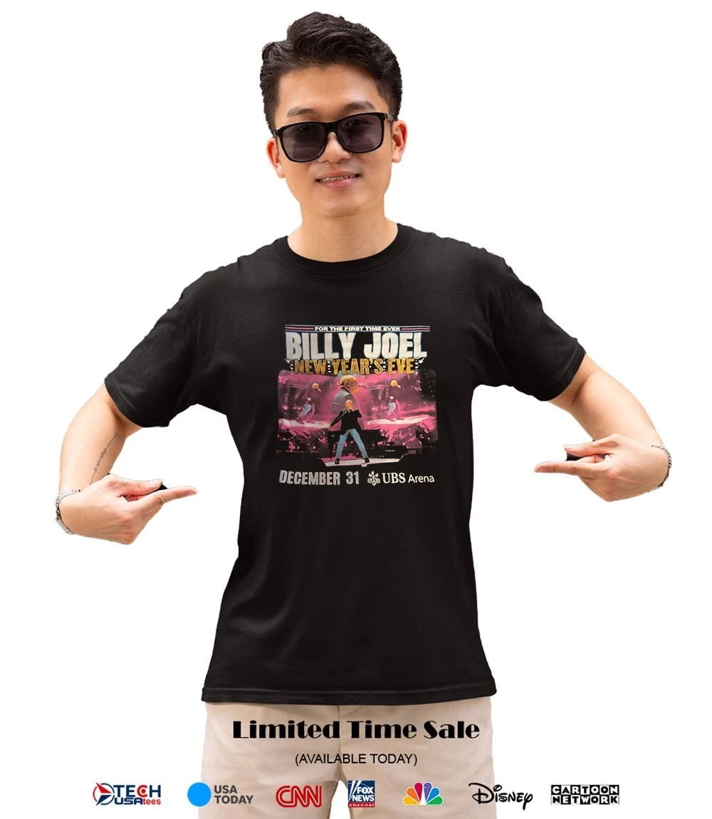 For the first time ever Billy Joel New Year’s Eve concert shirt