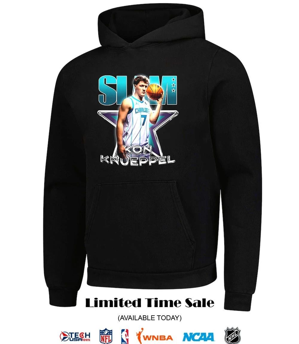 SLAM Kon Knueppel Charlotte Hornets shirt by slamgoods