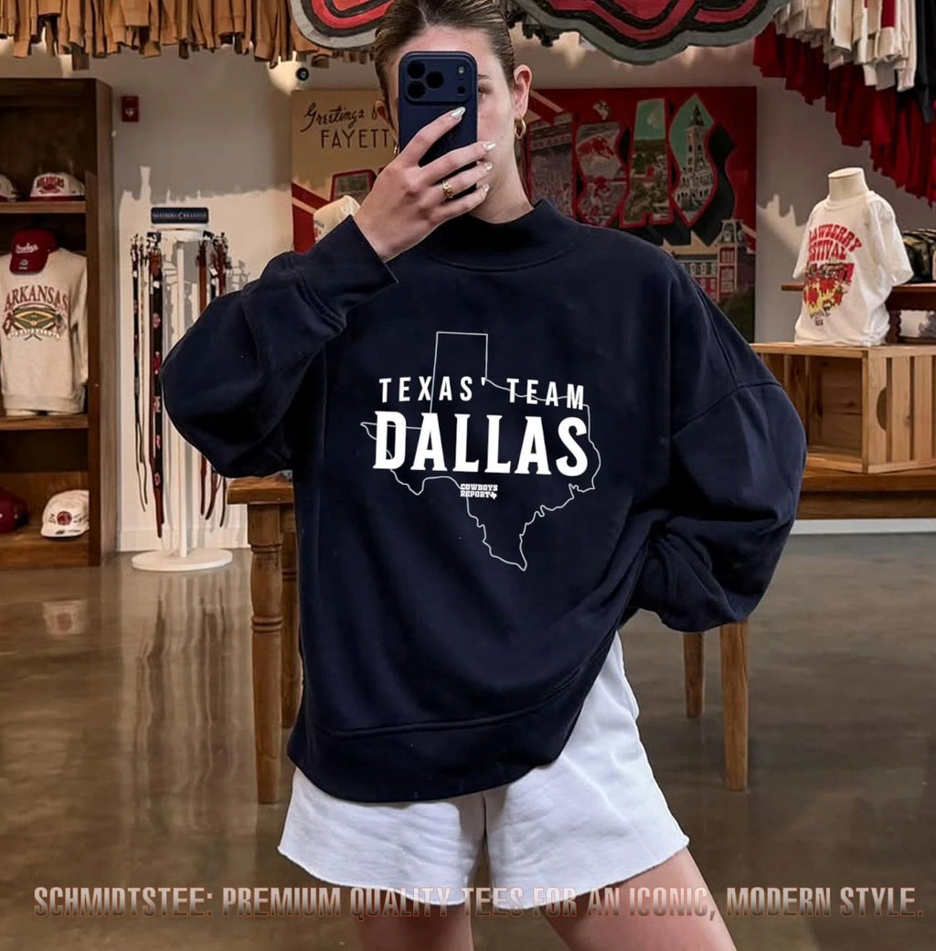 Texas’ Team Dallas Cowboys state shirt