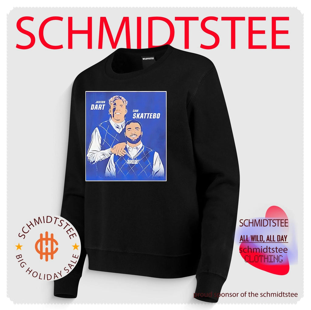 Jaxson Dart And Cam Skattebo New York Giants Step Brothers shirt