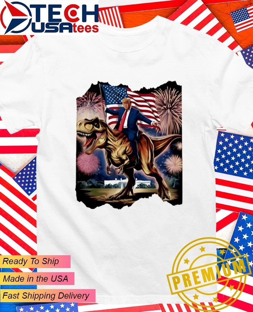 Whale Psychiatrist Trump T-Rex Dinosaur America President shirt
