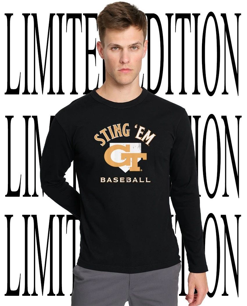 Georgia Tech Yellow Jackets Baseball Sting ‘Em Home Plate shirt