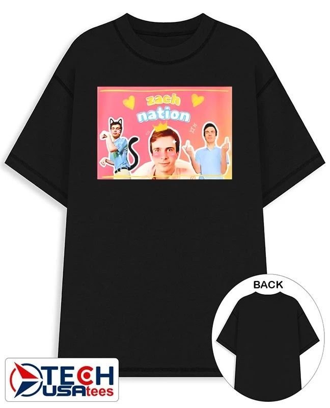 Zach Nation Zachary Sobania shirt