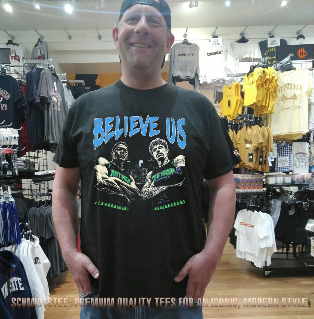 Ant Man & The Wasp Believe Us retro shirt