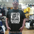 Jack Smith No Kings land of hope and dreams American Tour shirt