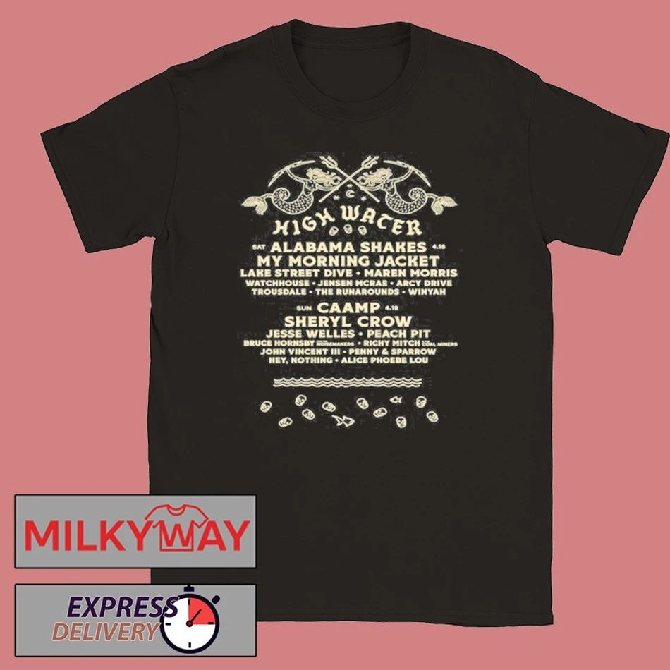 Limited 2026 High Water Mermaid Lineup TOUR T-Shirt