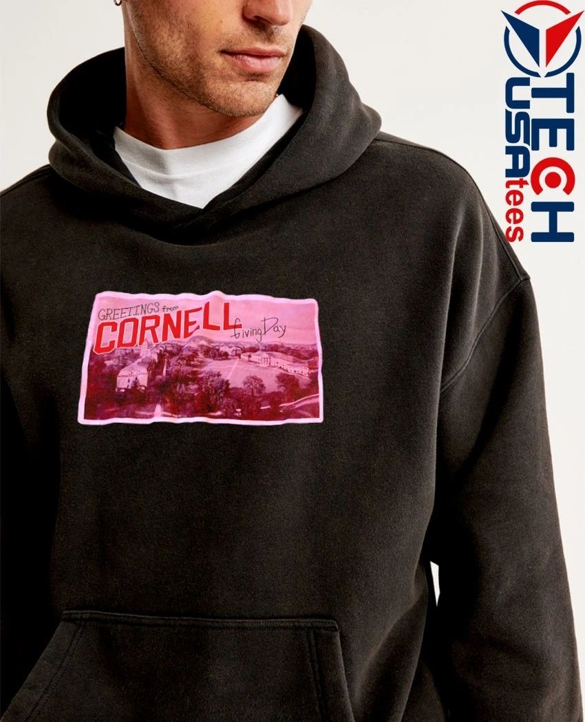 Greetings from Cornell giving day shirt