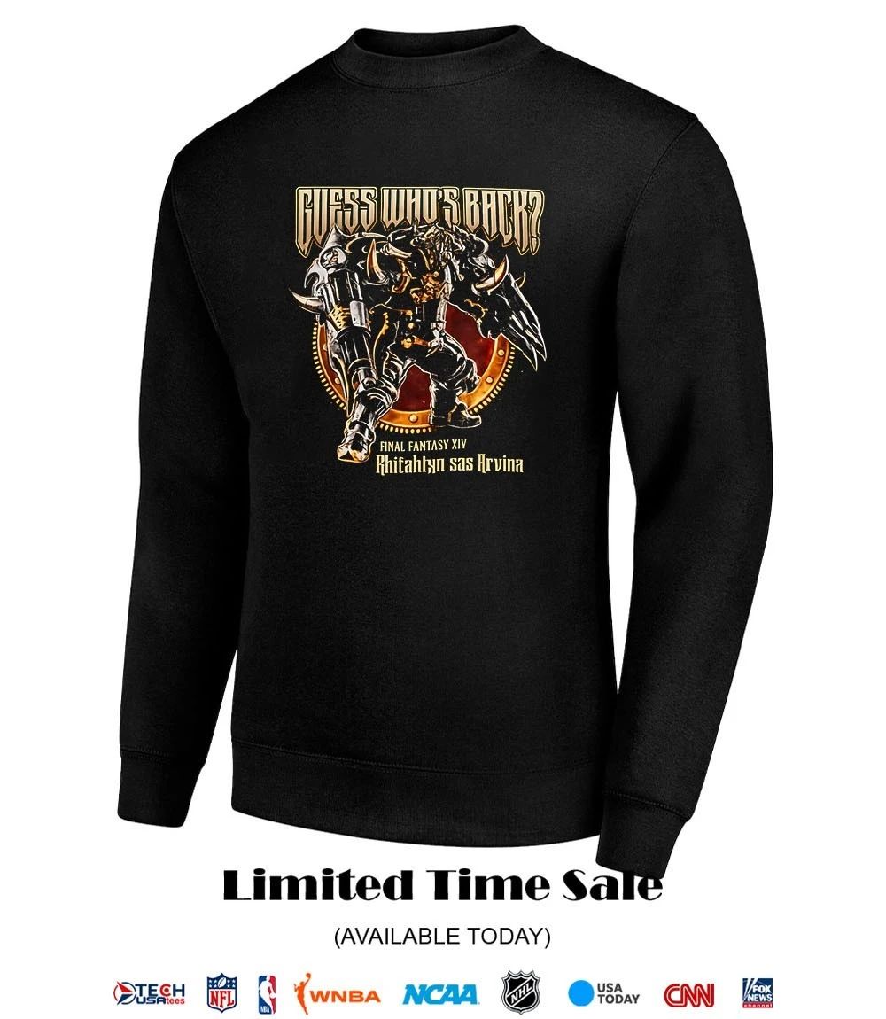 Guess Who’s Back Rhitahtyn Arvina Yoshi Final Fantasy XIV shirt