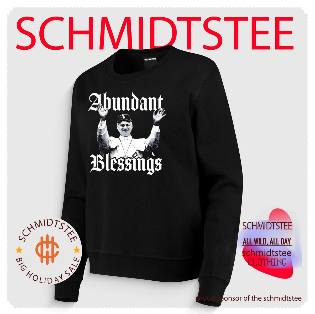 Abundant Blessings Pope Leo XIV Chicago White Sox shirt