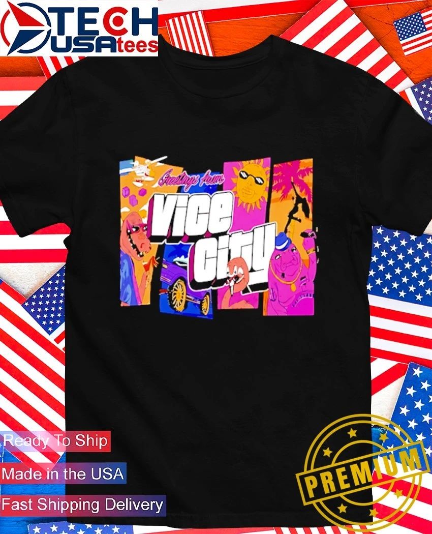 Greetings from Vice City GTA shirt