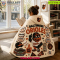Baltimore Orioles Limited Edition Hooded Blanket