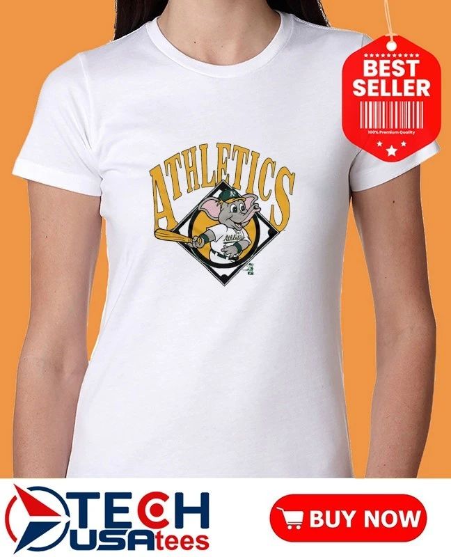 Oakland Athletics Stomper mascot shirt by homage