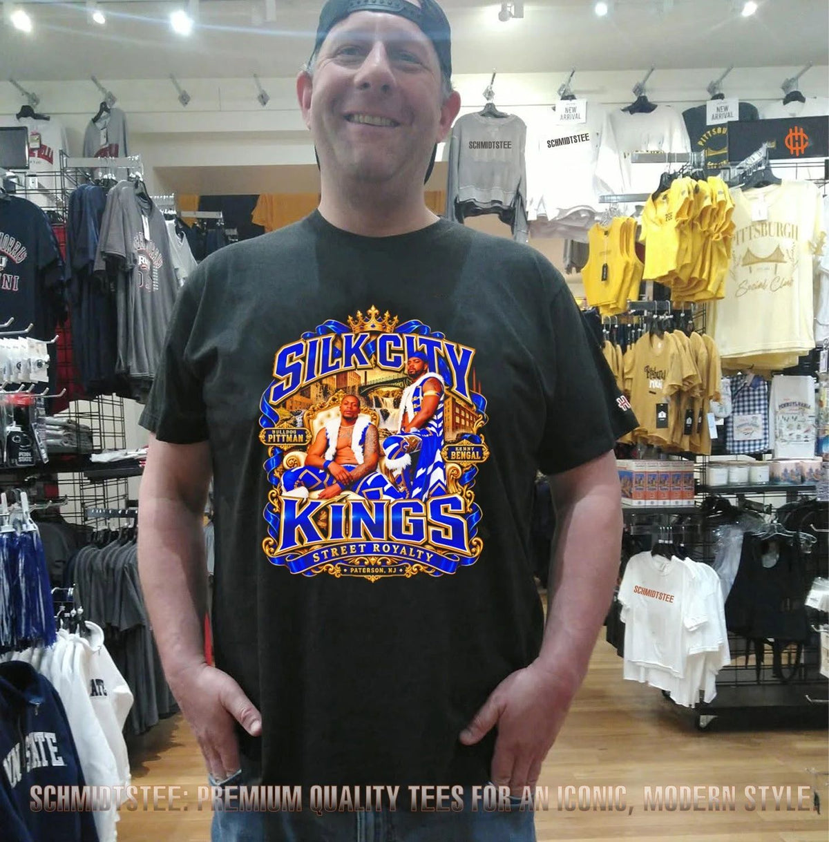 Silk City Kings Kenny Bengal & Bulldog Pittman Born to Reign shirt