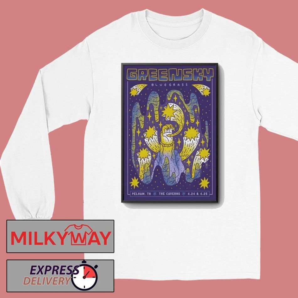 Greensky Bluegrass Grundy County TN Tour On Apr 24-25 2026 Poster shrit