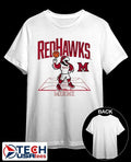 Miami Redhawks Basketball mascot court shirt