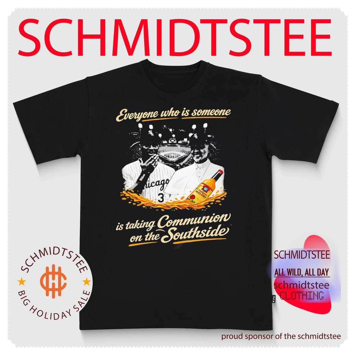 Chicago White Sox everyone who is someone is taking communion on the southside shirt