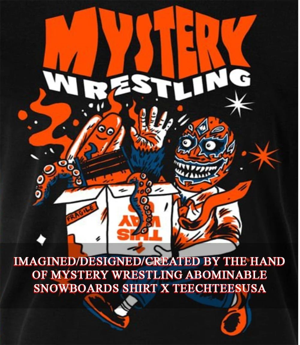 Mystery Wrestling graphic shirt