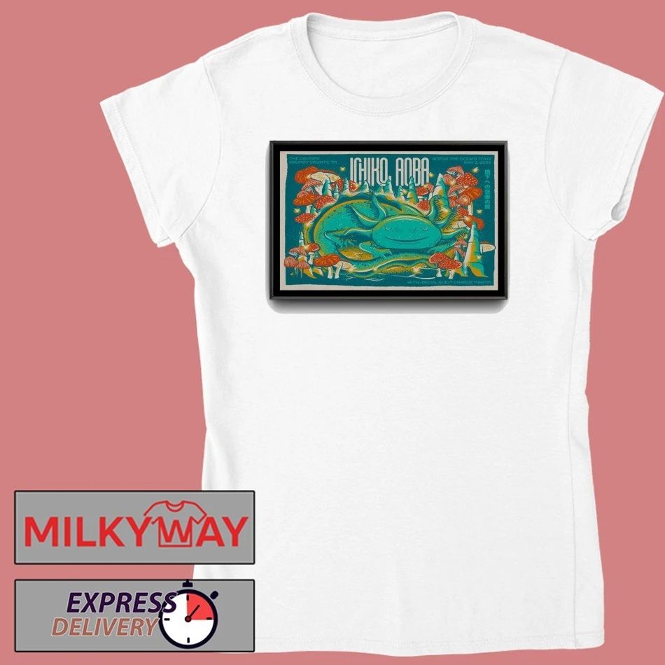 Ichiko Aoba in The Caverns Across The Oceans Tour 2026 Poster shirt