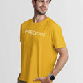 PRECIOUS UnisexTshirt-Simple Minimal Printed One Liner