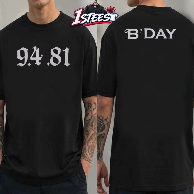 Beyonce 9481 B’Day T-shirts
