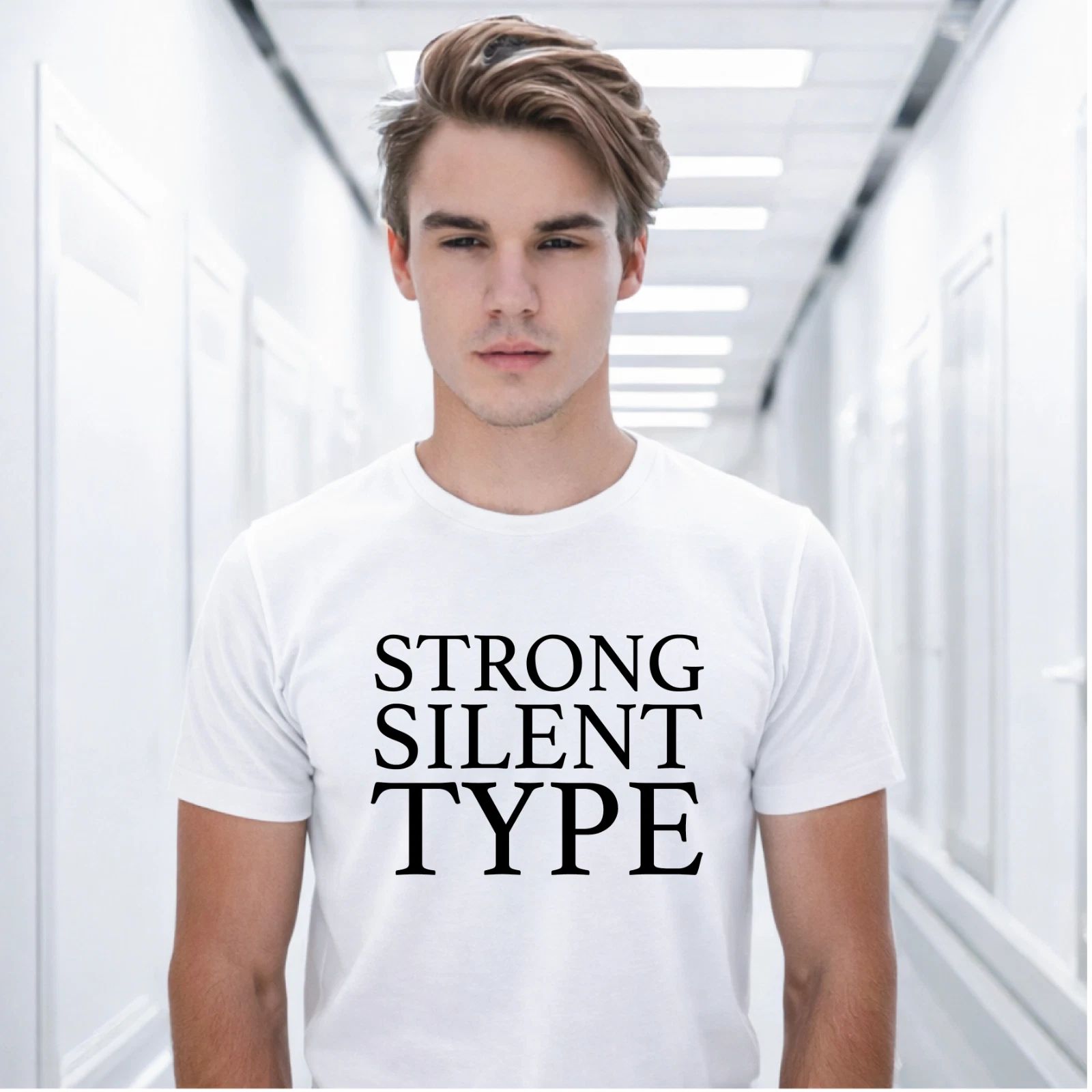Strong Silent Type  T-Shirt -  Sam Campbell