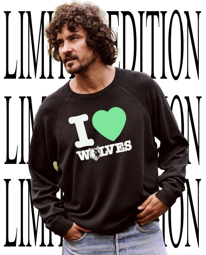 Minnesota Timberwolves I love Wolves shirt