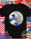 Death Wave The Great Wave off Kanagawa x the Death Star shirt