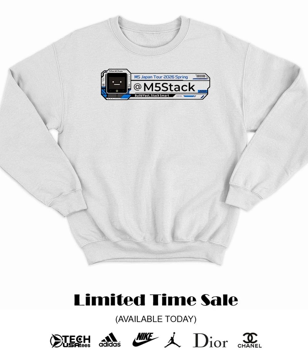 M5 Japan Tour 2026 Spring M5Stack shirt