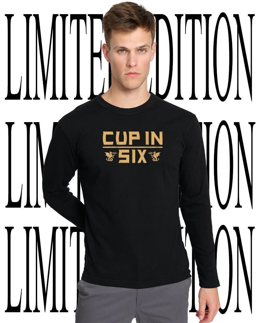 Vegas Golden Knights Cup in Six 2026 Stanley Cup Final shirt