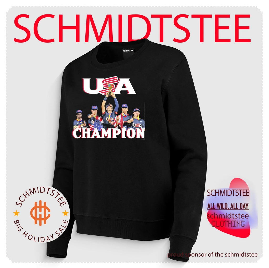 USA Baseball Champion players trophy shirt