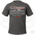 1968 Charger Road Tested T-Shirt Men American Muscle Car Fan Art