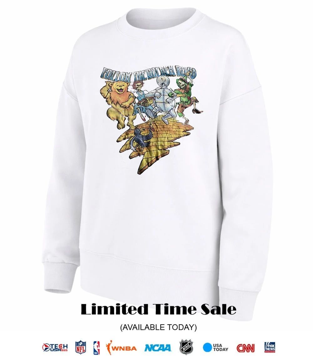 Follow the Golden Road Grateful Dead shirt